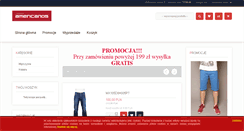Desktop Screenshot of americanos.pl